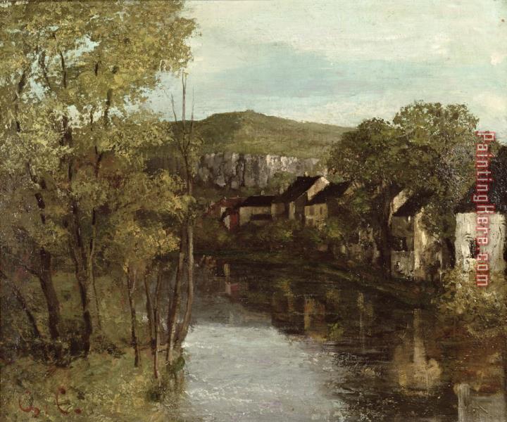Gustave Courbet The Reflection of Ornans